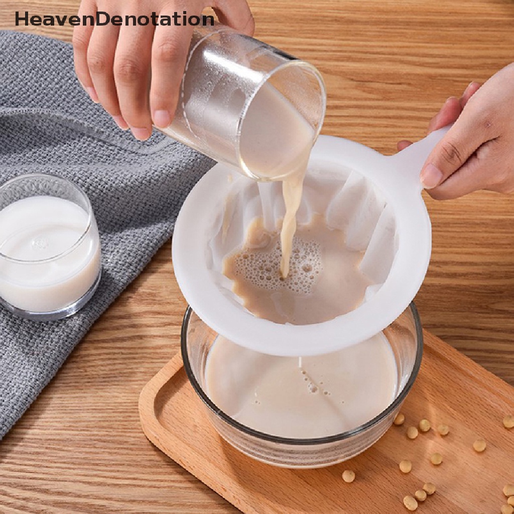[HeavenDenotation] Reusable Nylon Ultra Fine Filter Mesh Strainer Saringan Sendok100 200 400 Mesh HDV