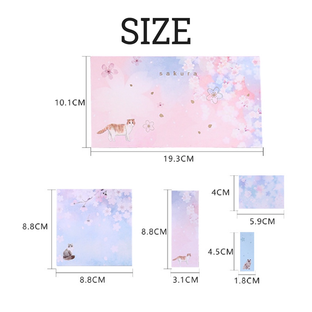 

Terlaris ✨ -MSY Set Sticky Note / Post-it Motif Flower Kartun Lucu Untuk Anak Perempuan / Pembatas Buku Karakter Lucu- 2.2.23