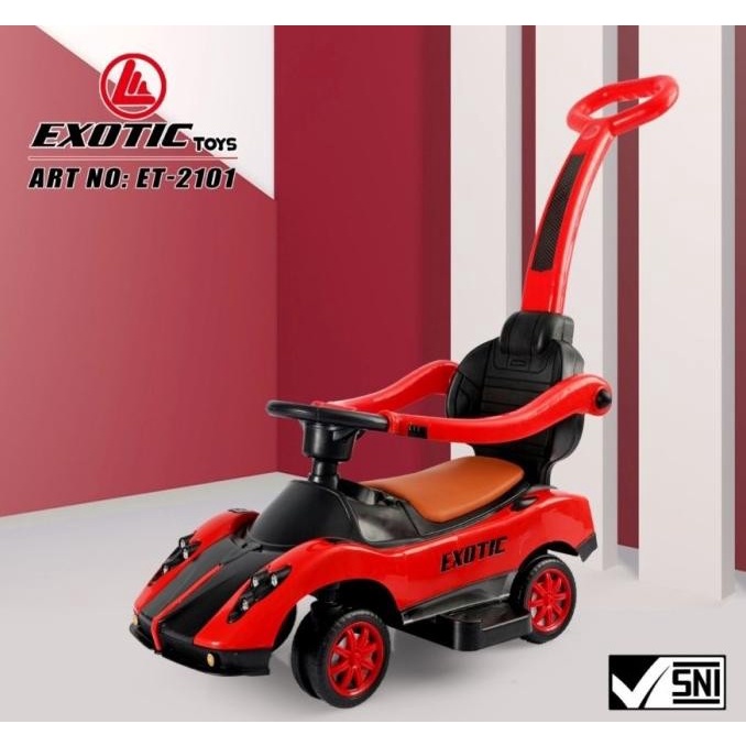 MOBIL MAINAN ANAK EXOTIC ET-2101// MAGIC CAR MAINAN MOBIL DORONGAN ANAK