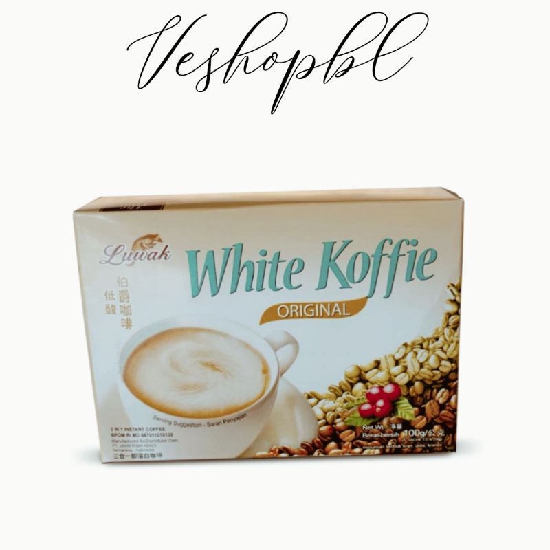 

Luwak White Koffie Box