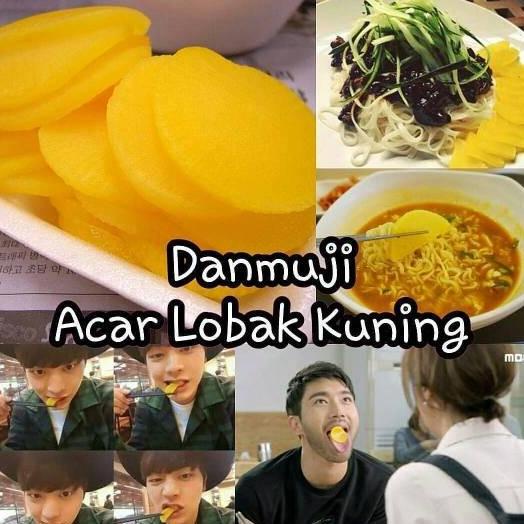

Danmuji / acar lobak kuning 300g Halal import korea TERLARIS