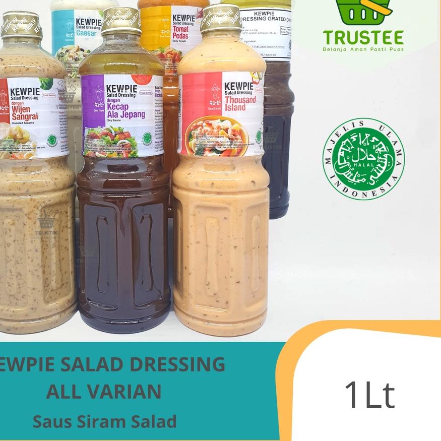 

➣ Kewpie Salad Dressing / Saus Siram Halal 1 liter ✭