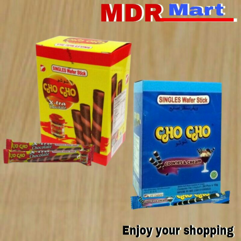 

CHO CHO SINGLES wafer stick isi 24 pcs