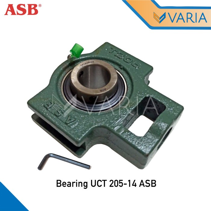 Bearing UCT 205-14 ASB As 22.225 mm 7/8 Inch Laher Pillow Block Duduk