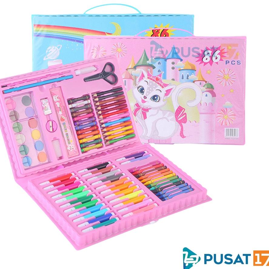 

Jangan Ragu Order PUSAT17 ART SET 86PCS CRAYON SET 86 PCS / PENSIL WARNA CRAYON KRAYON SET / ARTSET 86PCS MEWARNAI MENGGAMBAR SET ALAT LUKIS / COLOURING SET T6T++