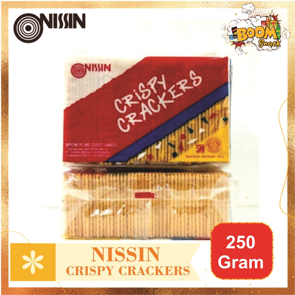 PCS - Nissin Crispy Crackers Kemasan 250 Gram