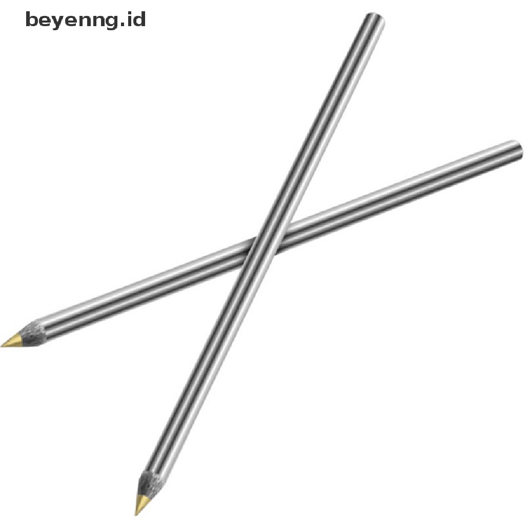 Beyen Diamond Glass Tile Cutter Carbide Scriber Cutg Wheel Huruf Logam Keras Pen ID