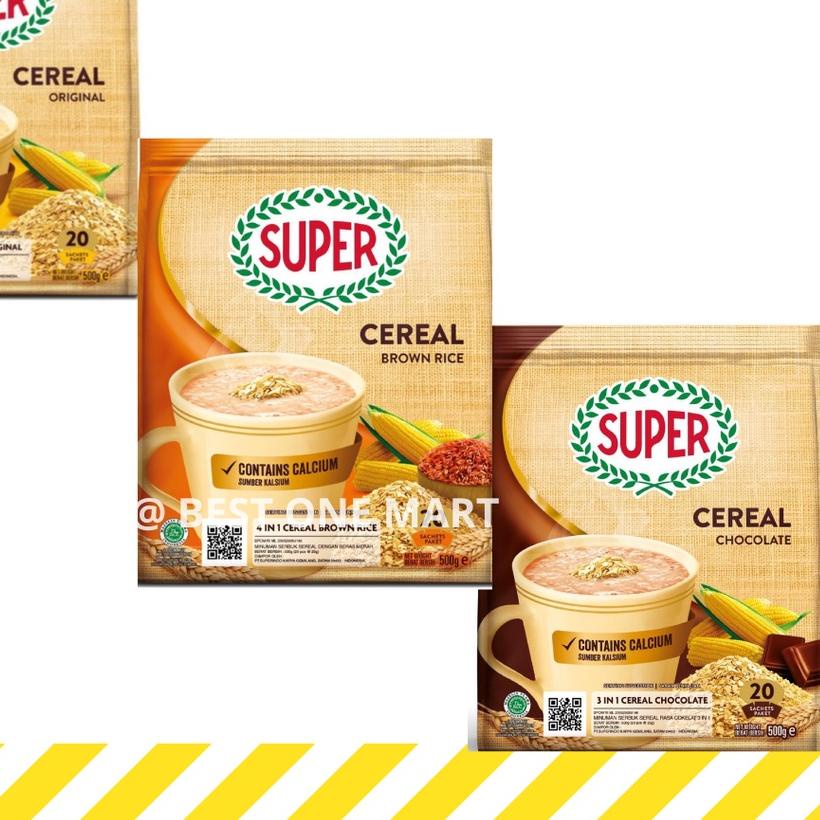 

❅ Super Instant Cereal / Sereal Instan - Original - Chocolate / Cokelat - Brown Rice ➯