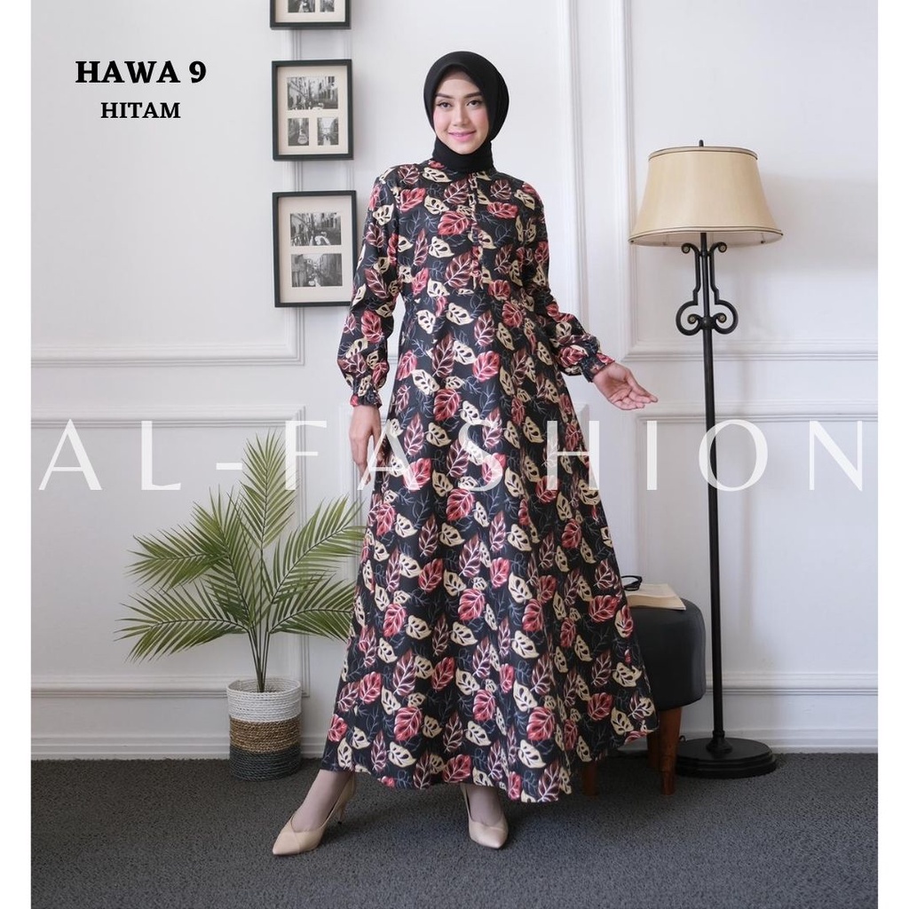 GAMIS TERBARU 2023 - GAMIS LEBARAN WANITA- BAJU MUSLIM GAMIS KONDANGAN WANITA MOTIF BUNGA GAMIS BRUK