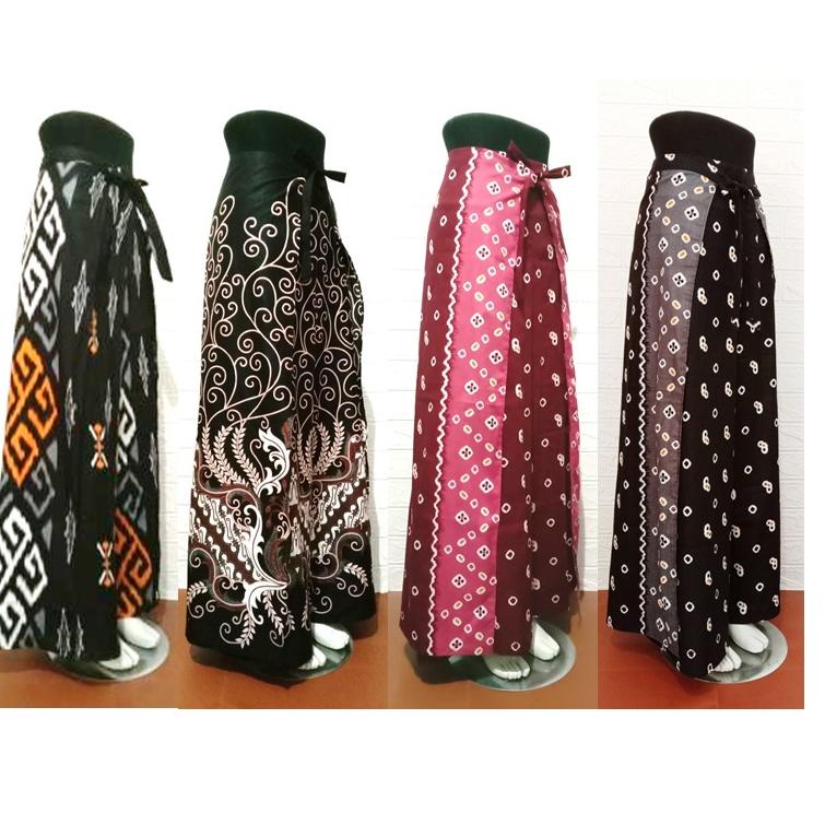 READY WRAP PANTS / CELANA IKAT BATIK KATUN HALUS