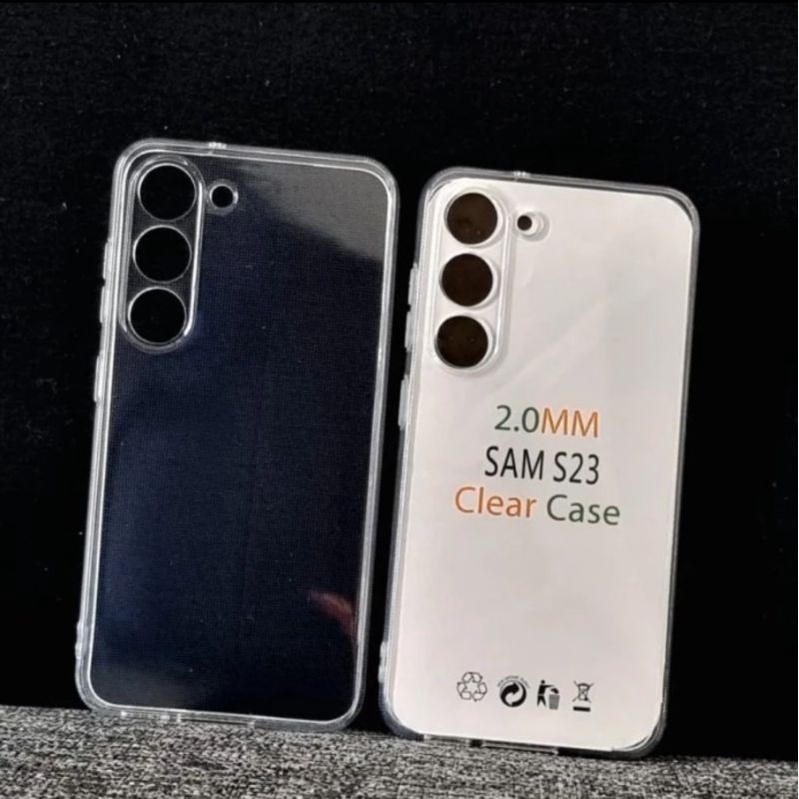 Case Samsung Galaxy S23 / S23+ Plus / Ultra 5G Silikon Casing Bening