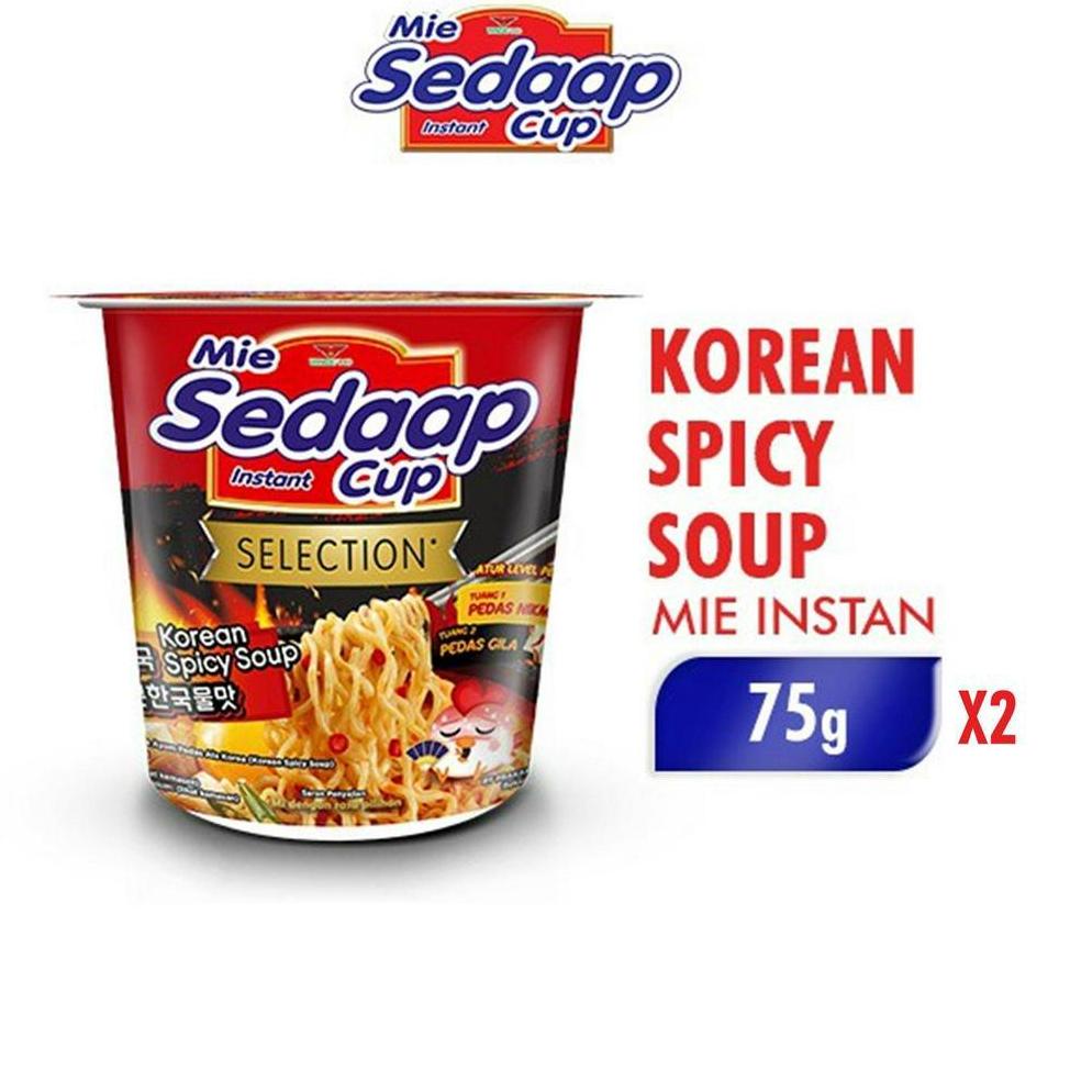 

J36 SEDAAP Mie Instan Cup Korean Spicy Soup x 2 BIG DISKON か