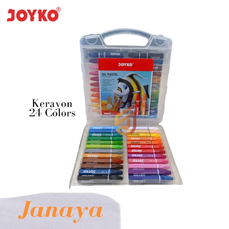 

Crayon Joyko 24 warna / 12 warna