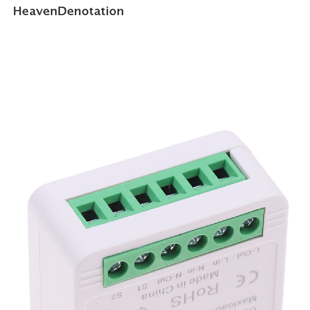 [HeavenDenotation] Wifi Mini Smart Switch 16A Saklar Lampu DIY 2arah Wireless Smart Home HDV