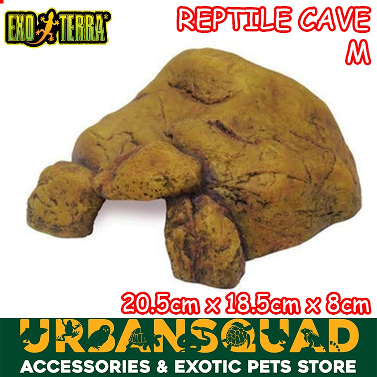EXOTERRA REPTILE CAVE M HIDING CAVE REPTILE GECKO