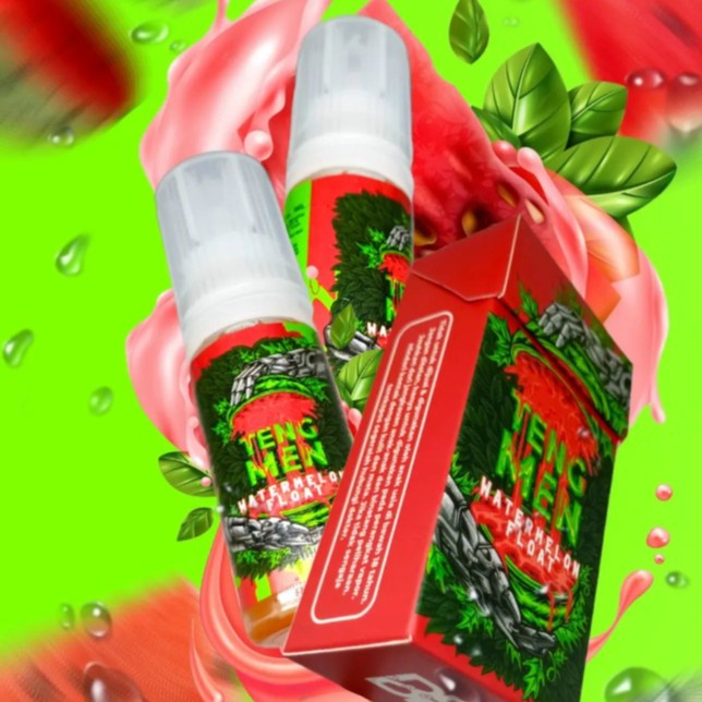 Tengmen Watermelon Float Salt Nic15ML - Authentic Liquid Teng Men - 1pcs