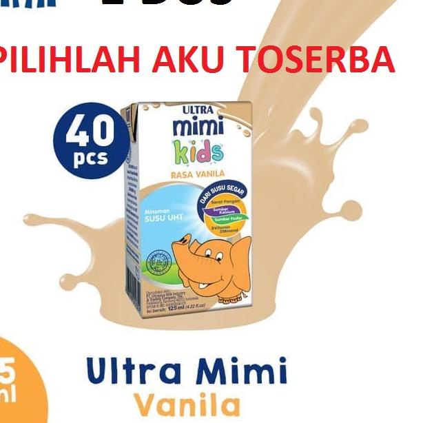 

☃ Susu Ultra Mimi Kids VANILA 125 ml - (1 DUS ISI 40) ►