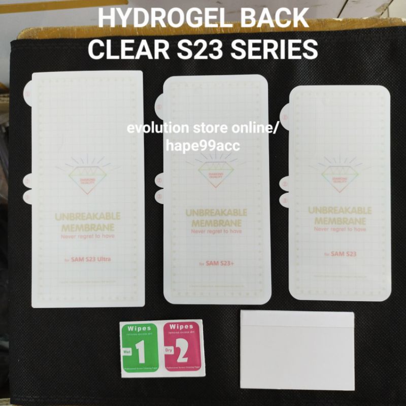 samsung S23 S23 Plus S23 Ultra anti gores belakang back hydrogel