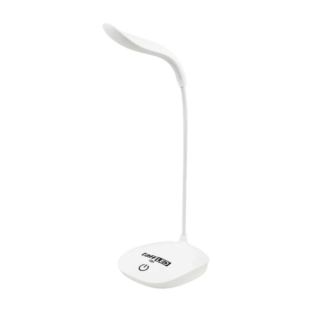 (BISA COD) FTIHSHP LED Lampu Meja Belajar Desk Lamp Rechargeable 14 LED White Light - T301