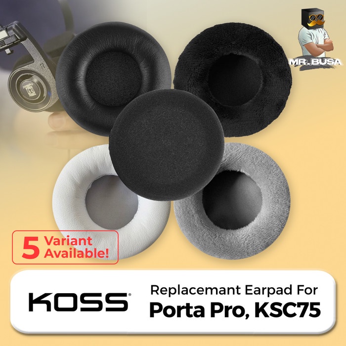 Earpad Busa Foam Bantalan Cushion Koss Porta Pro KSC75 KSC 75 Earcup