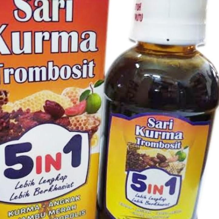 

✭ Sari Kurma Trombosit 5 in 1 Kecil 280gr Angkak Jambu ✴