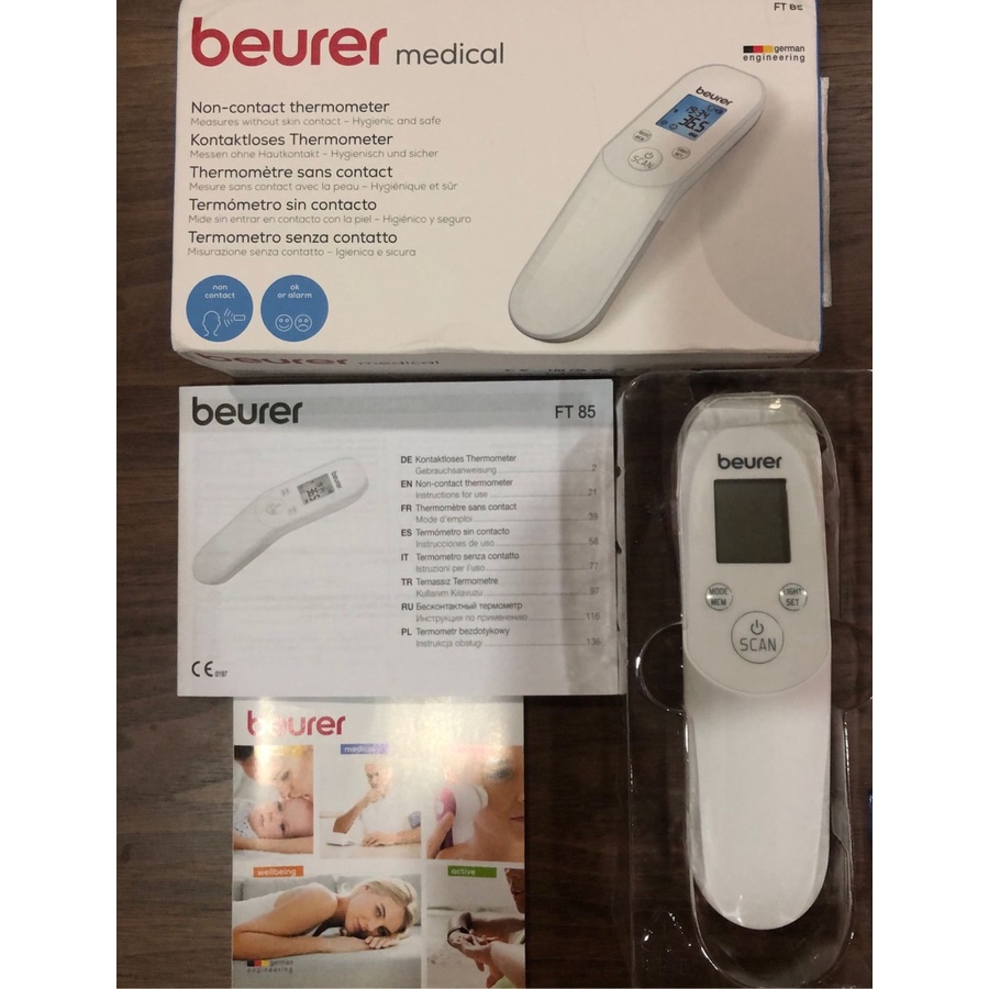 NON-CONTACT THERMOMETER FT 85 BEURER