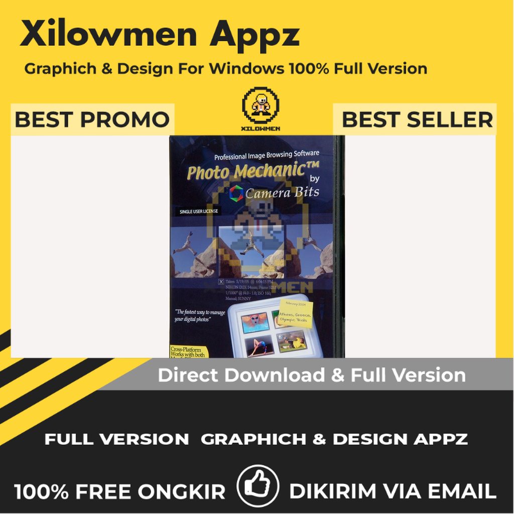 [Full Version] Camera Bits Photo Mechanic Pro Design Graphics Lifetime Win OS