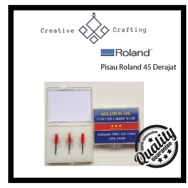 

Terlaris Mata Pisau Roland 45 Derajat Isi 3 (Biasa) / Roland