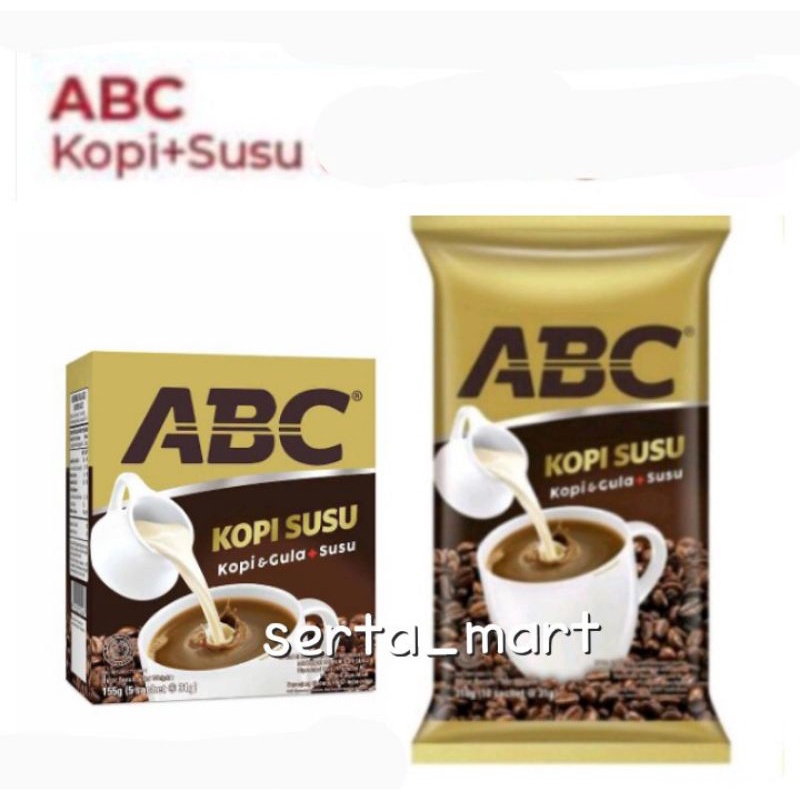 

Kopi ABC - ABC Kopi Susu Box 5's / Renceng 10's x 30gr - 10 sachet