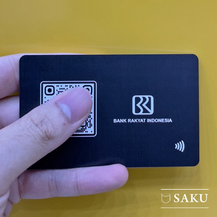 

[[JNT COD]] SAKU Dynamic NFC Smart Business Card Kartu Nama Pintar Tanpa Aplikasi - Flat