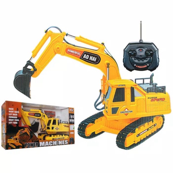 

Unik Mainan Rc contruction Excavator power machines no 3813 Murah