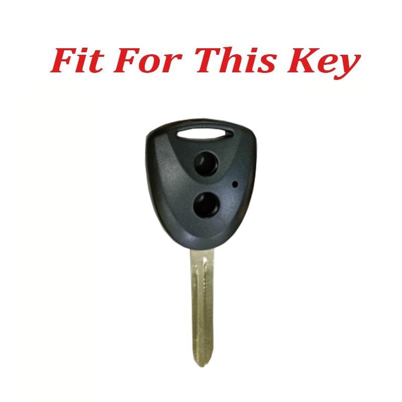 TPU Golden Edge Key Remote Mobil - DAIHATSU SIGRA CALYA / GRAND AVANZA Toyota Case Key Remote Kunci fob