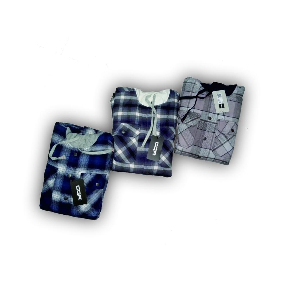(NEGO SAMPE JADI OPEN GROSIR BACA DESK) KEMEJA FLANEL CQR ORIGINAL PRIA//FLANEL HOODIE PRIA ORIGINAL