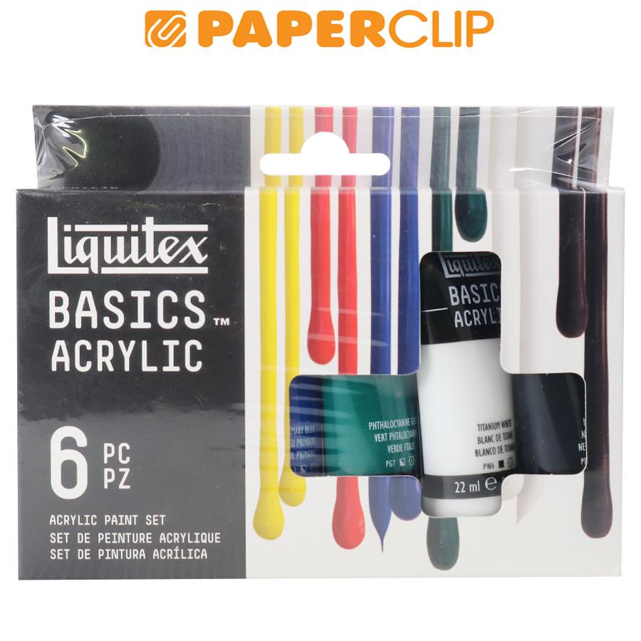 

CAT AKRILIK / ACRYLIC LIQUITEX BASIC PRIMARY SET 6X22ML 3699394LQ