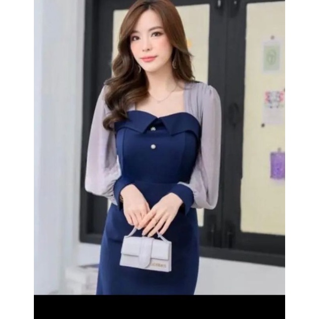 montiana dress Korean style/Korea dress/atasan wanita/dress wanita Korea/mini dress/MIDDI dress