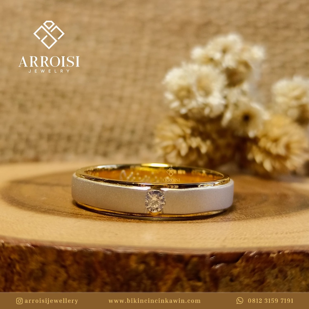 Cincin Pria Single Cincin Kawin Single Cincin Nikah (PS - 005)