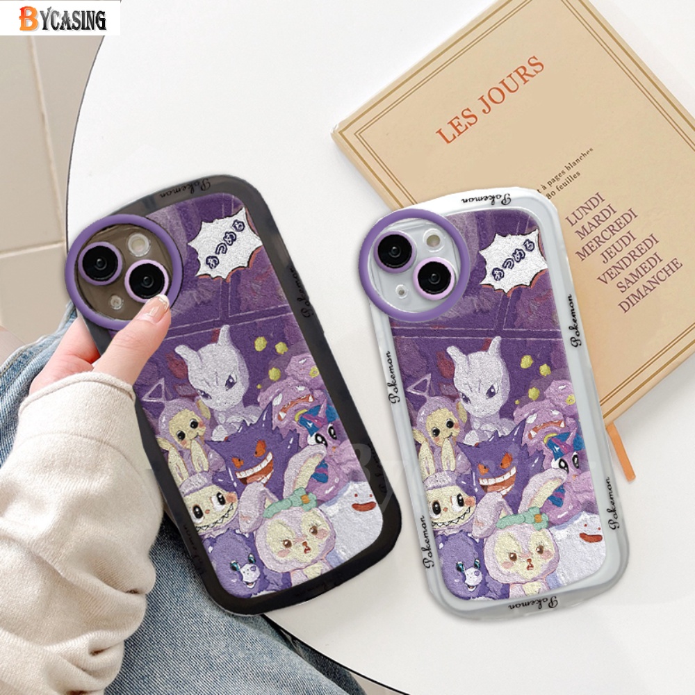 Redmi Note11 Pro Note 11S Redmi 10C 10A 9C 9T 9A 10 Note10S Note9S Note8 Pro Note7 Poco M5S M3 Pro X3 NFC Kartun Lucu Poke Nidoran Jigglypuff Rabbit Elf Shockproof Phone Case BY