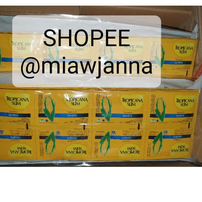 

♢ Gula Tropicana Slim Diabtx Sweetener 80 sachet ♀