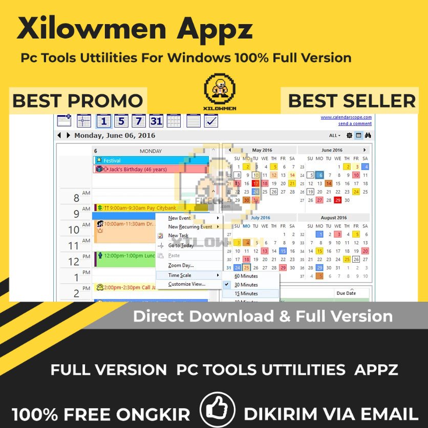 [Full Version] Calendarscope Pro PC Tools Software Utilities Lifetime Win OS