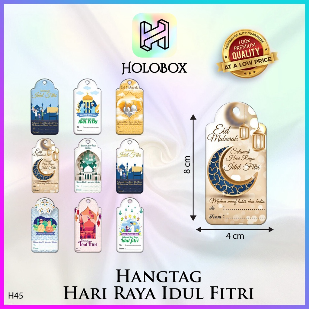 

Hangtag|Hangtag Murah|Hangtag Lebaran|Hangtag Idul Fitri|4x8|H45