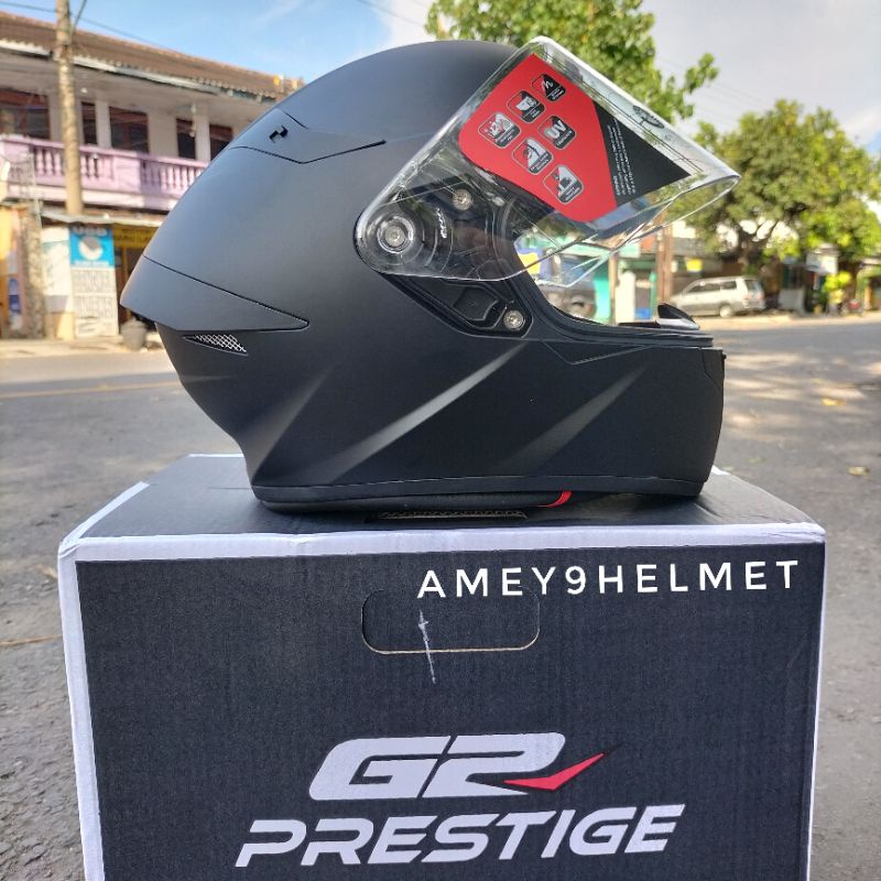 HELM G2 PRESTIGE TTC FULL FACE PAKET GANTENG ORIGINAL SNI