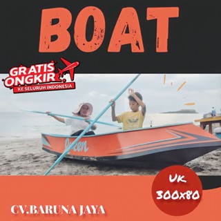 PERAHU BOAT KANO UKURAN 3M MUAT UNTUK 2 ORANG (FREE ONGKIR)