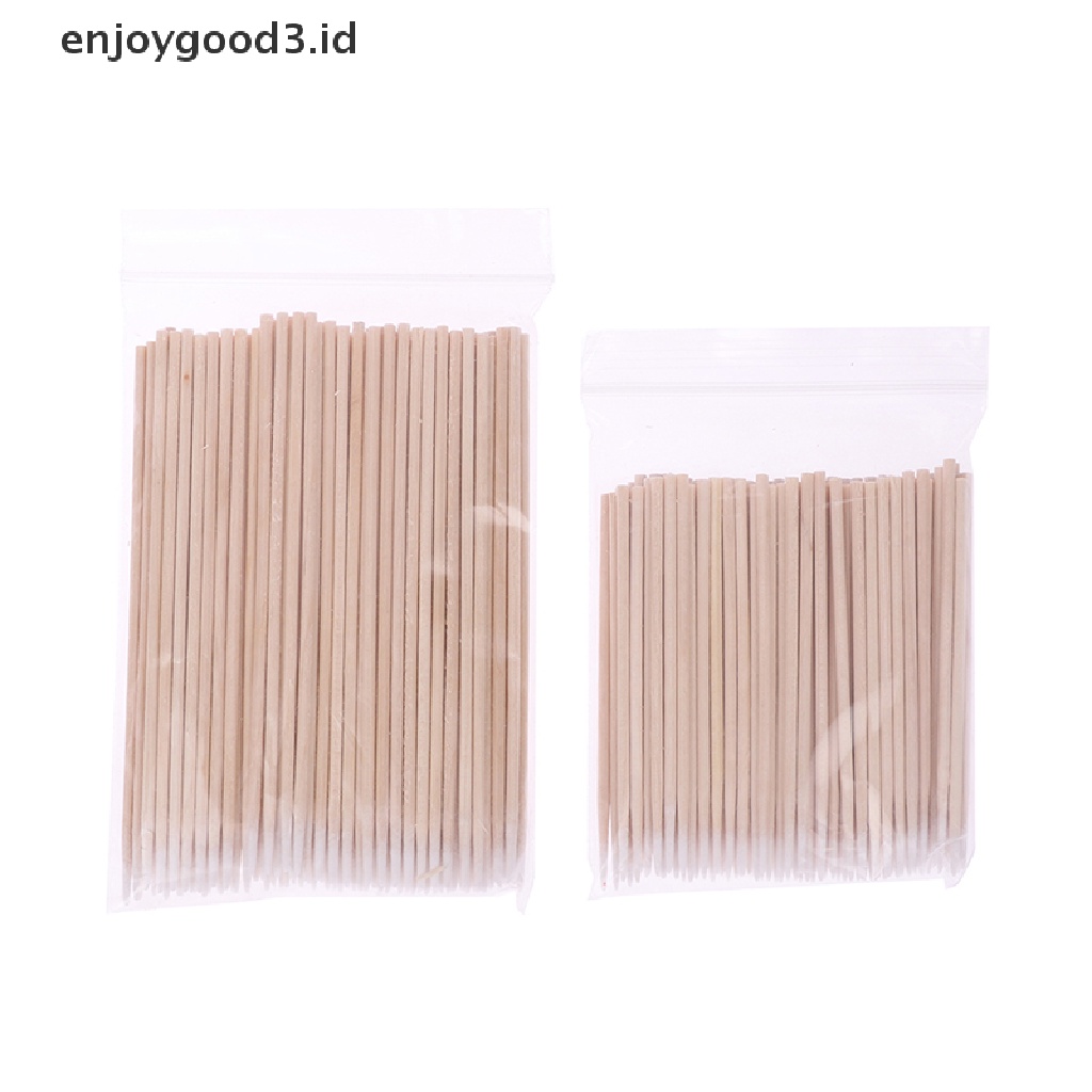 [Rready Stock] 100Pcs/Pack Cotton Swabs Alat Pembersih Untuk iPhone Samsung Huawei Charging Port (ID)