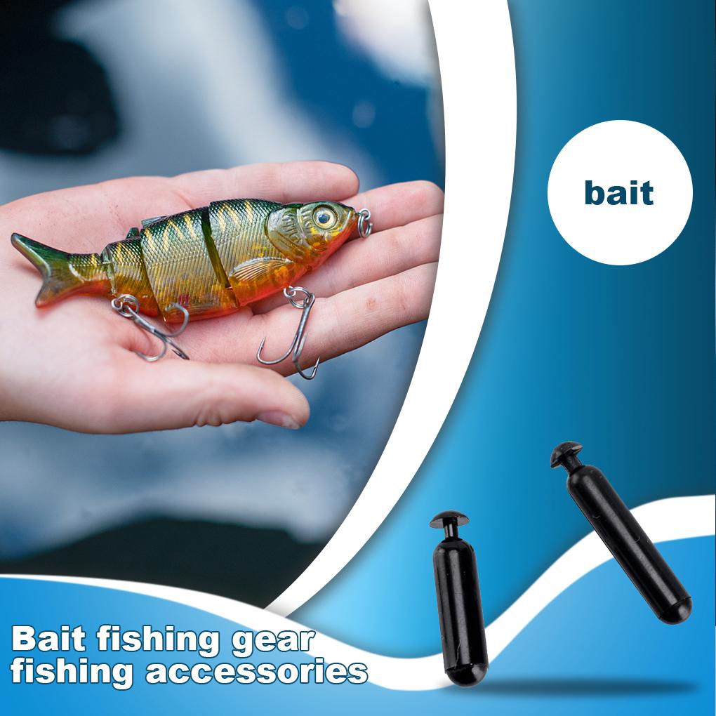 Huit 30pcs Memancing Suara Bar Tabung Logam Dengan Bola Lure Umpan Attraction Rattle Untuk Olahraga Cacing Lembut Bagus