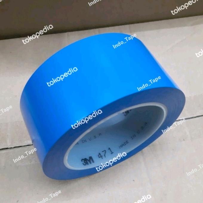 

3M Floor Marking Tape 471 Biru Uk 2in x 33m / Lakban Lantai 3M 471 USA