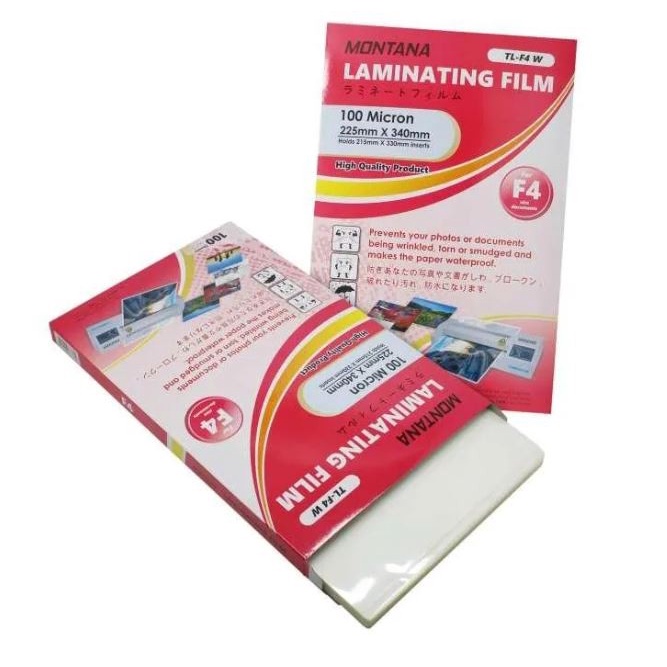 

Terlaris Plastik Laminating F4 Folio Joyko 100 Micron