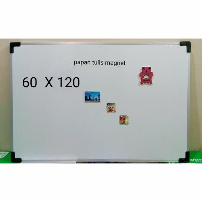 

papan tulis whiteboard magnet 60x120