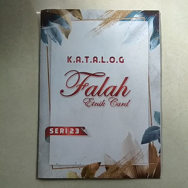 jual contoh undangan falah / katalog undangan falah /  album undangan falah