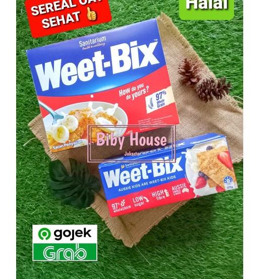 

☈ WEET BIX CEREAL / WEETBIX SANITARIUM SEREAL OAT 375 GR / 500 gr / 750 Gr ORIGINAL TERMURAH ۝