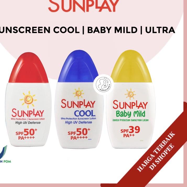 ✥ Sunplay Ultra Protection | Cool ultra Protection | Baby Mild Sunscreen 30g ♣